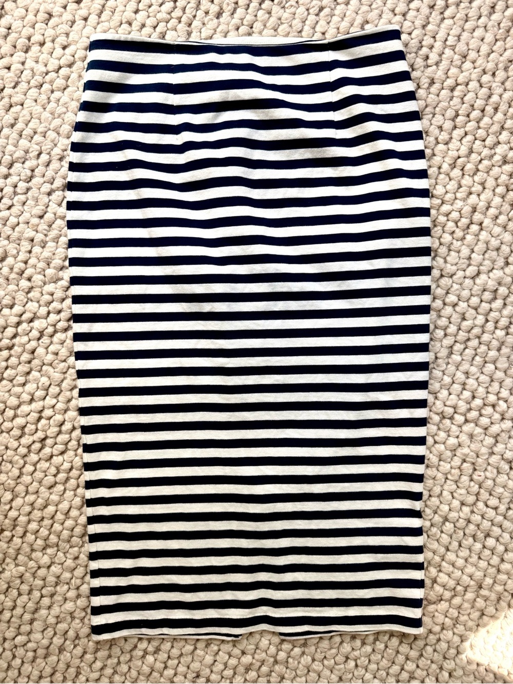 J.Crew Pencil Skirt - Blue/white - Size 4 - EUC